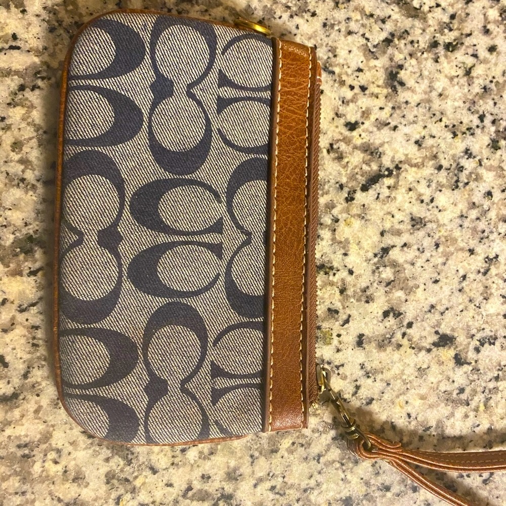 Coach wristlet